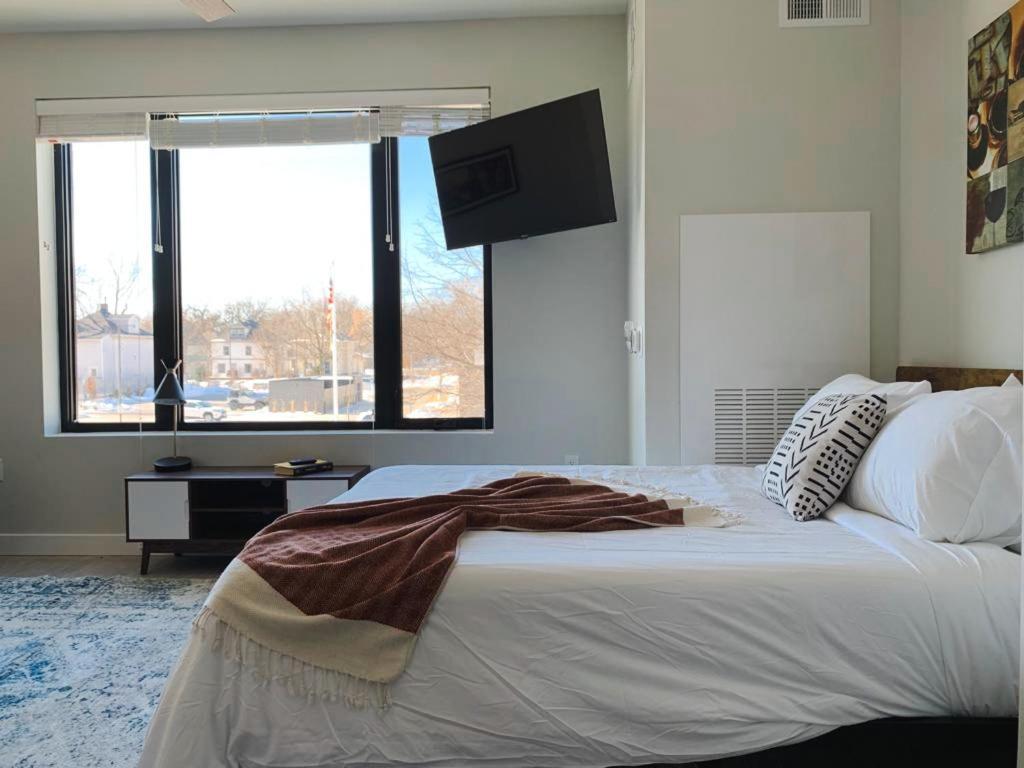 Sleepover Studio Apartments 得梅因 外观 照片