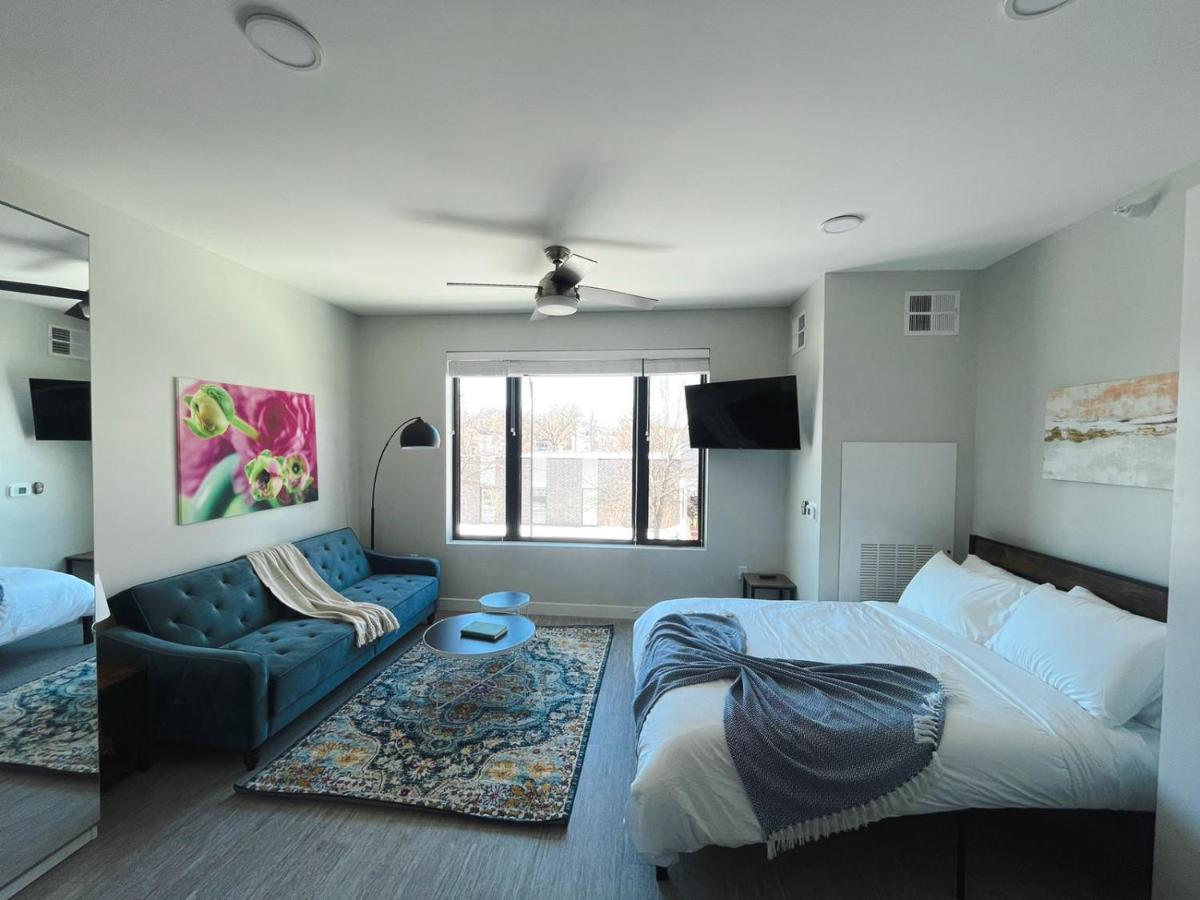 Sleepover Studio Apartments 得梅因 外观 照片