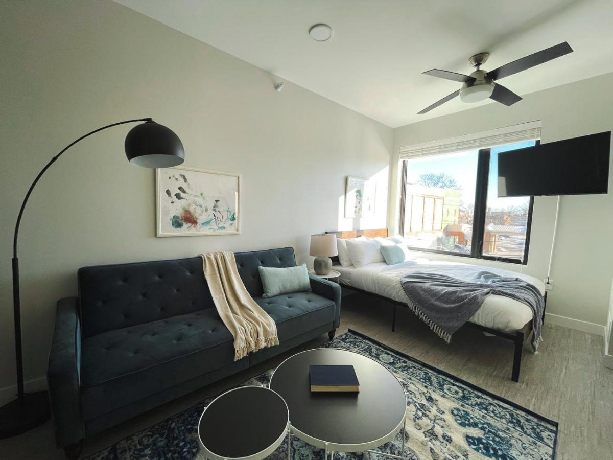 Sleepover Studio Apartments 得梅因 外观 照片